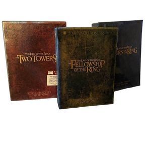 The Lord Of The Rings Trilogy 12 DVD Extended Versions Fellowship Towers King